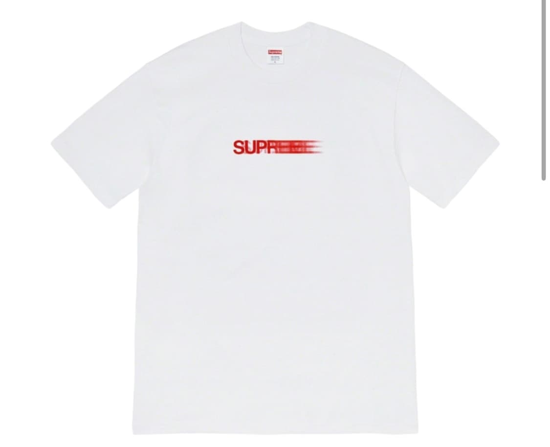 슈프림 20SS 모션로고 흰빨 상품이미지1