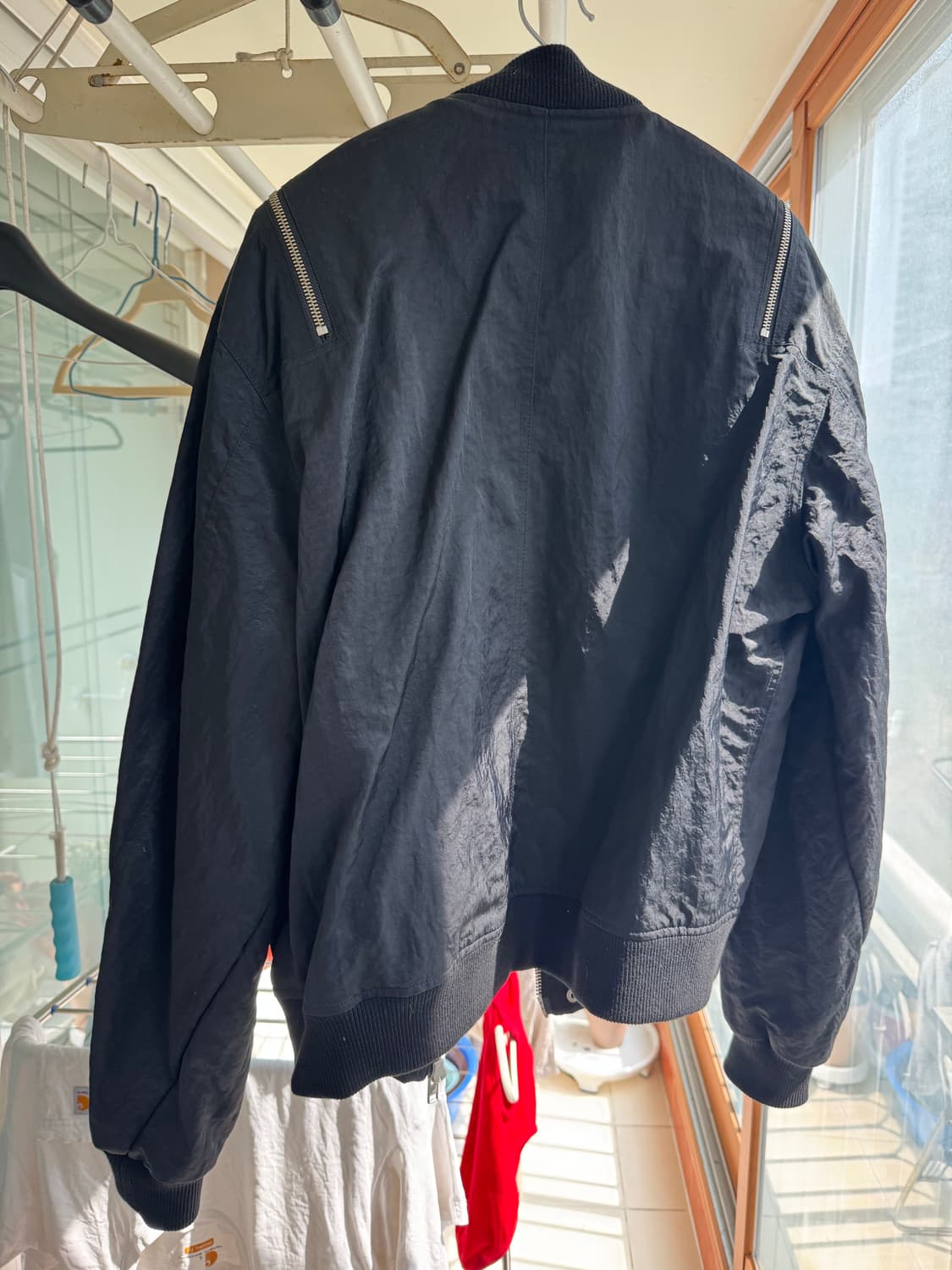 넥스트도어립스 지퍼 블루종 자켓 3사이즈 상품이미지5