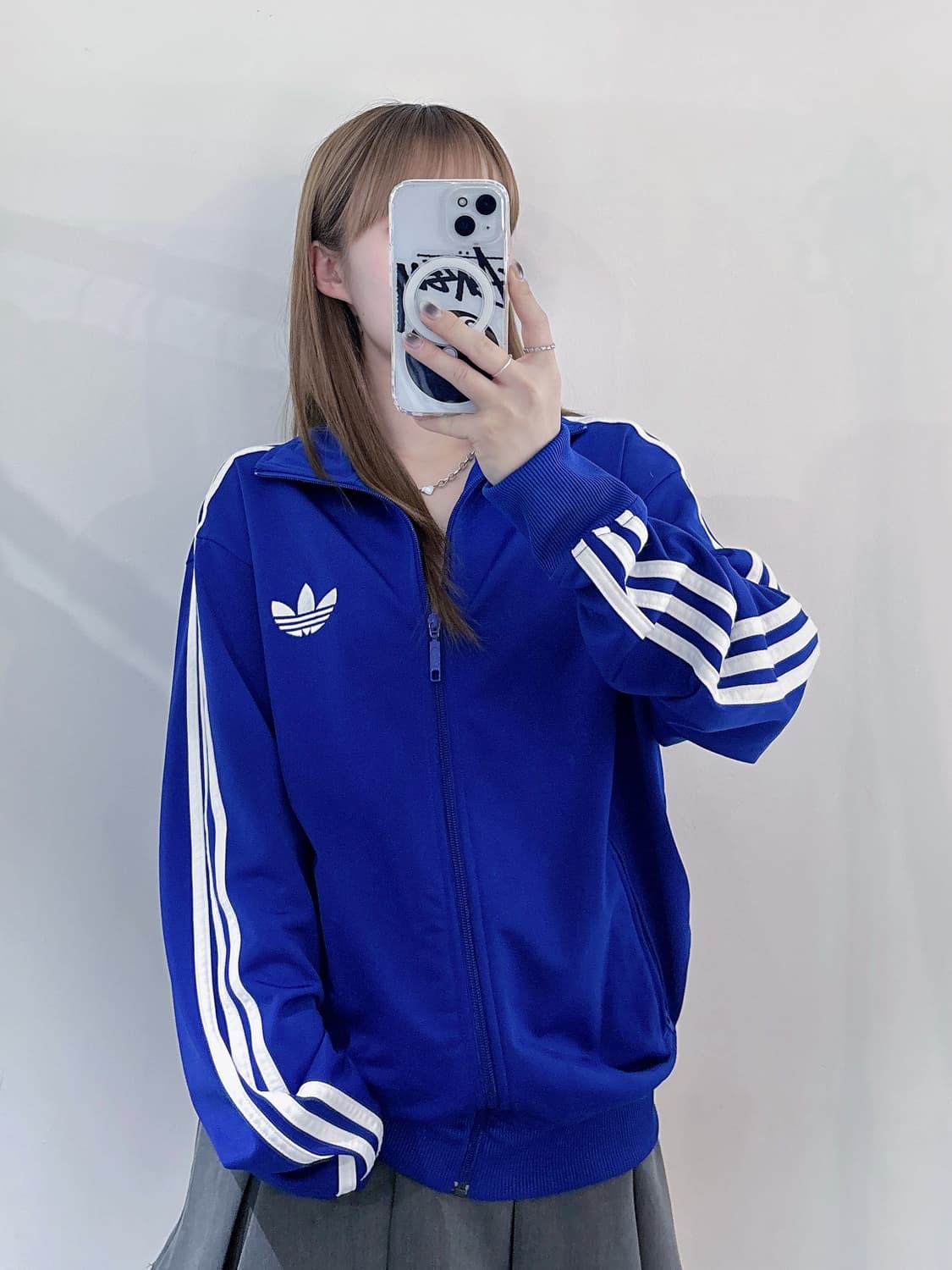 아디다스 구파이어버드 블루 트랙탑 상품이미지1