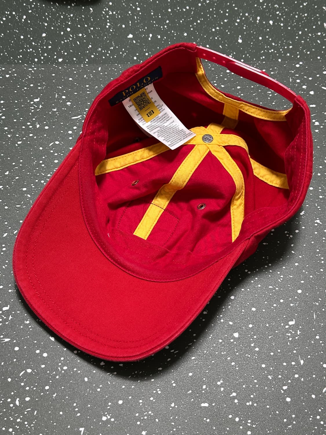 폴로랄프로렌 RL 레이싱 볼캡 레드 상품이미지3