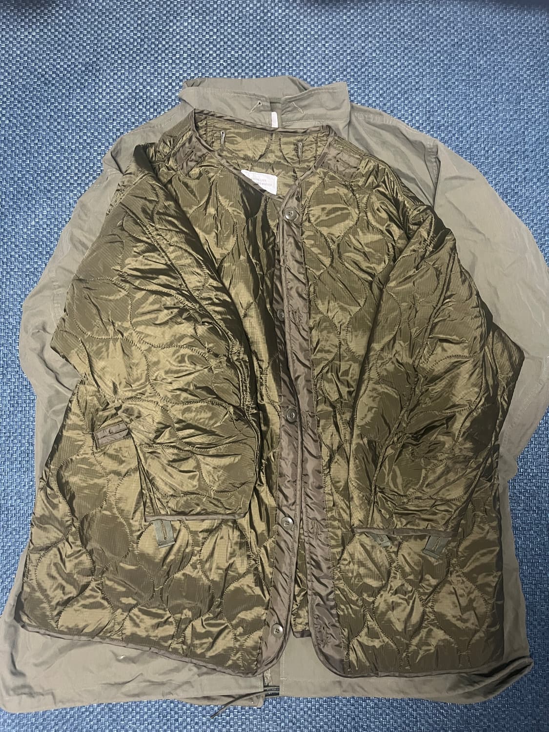 25FW 프릭스스토어 m65 피쉬테일 파카 라이너 세트 L 상품이미지3