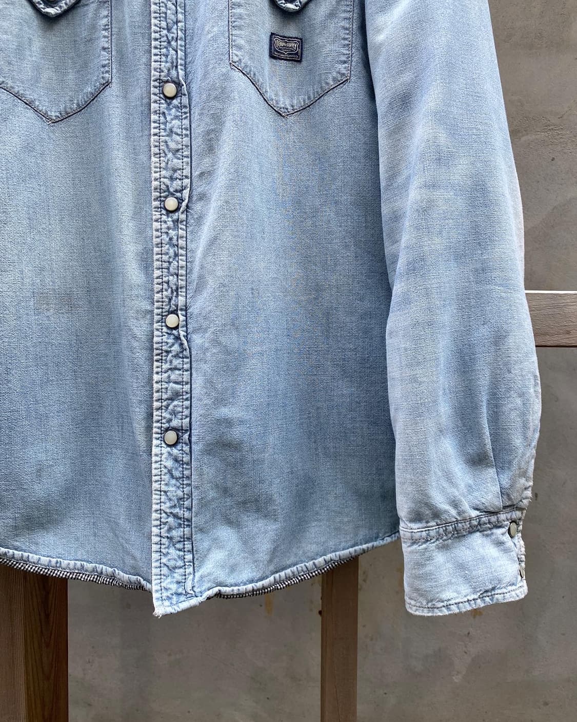 (103) 데님 앤 서플라이 퀼팅안감 웨스턴 셔츠 상품이미지4
