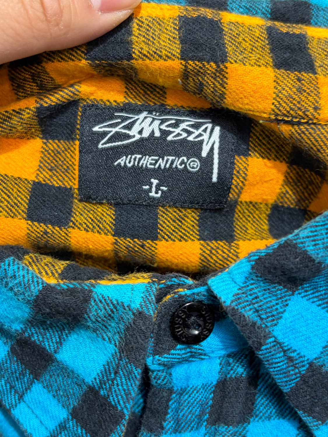 00s 스투시 헤비 플란넬 긴팔셔츠 상품이미지9