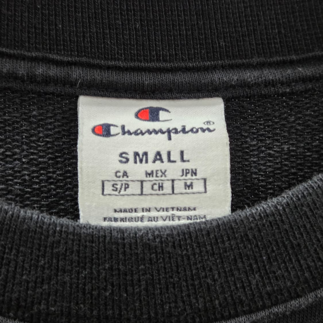 챔피온 우먼 스펠로고 프린팅 크롭 맨투맨 S 상품이미지3