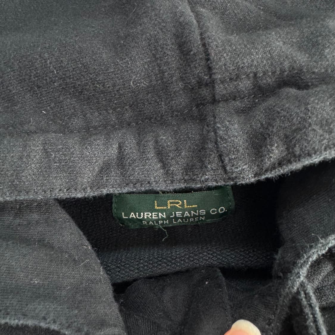 Polo 하이넥 버튼업 블랙 후드집업  상품이미지5