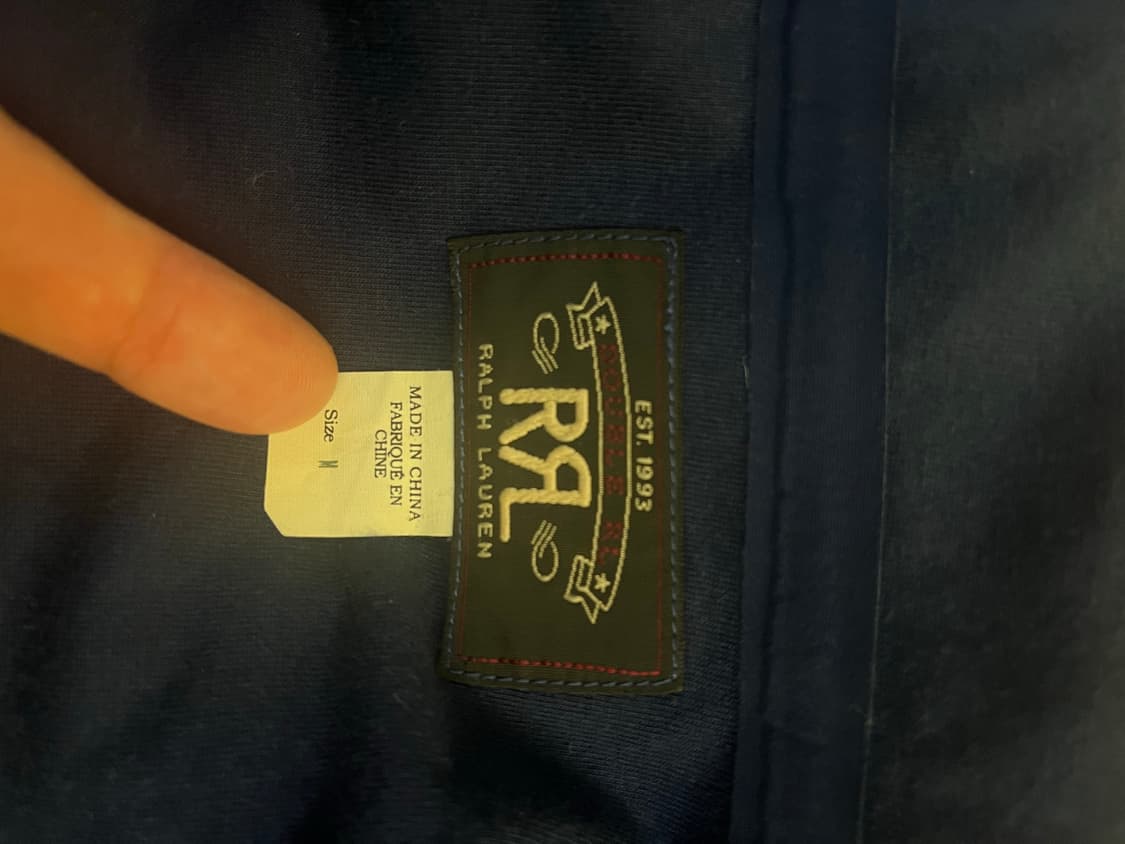 RRL INDIGO WATERPROOF HOOD JACKET 상품이미지5