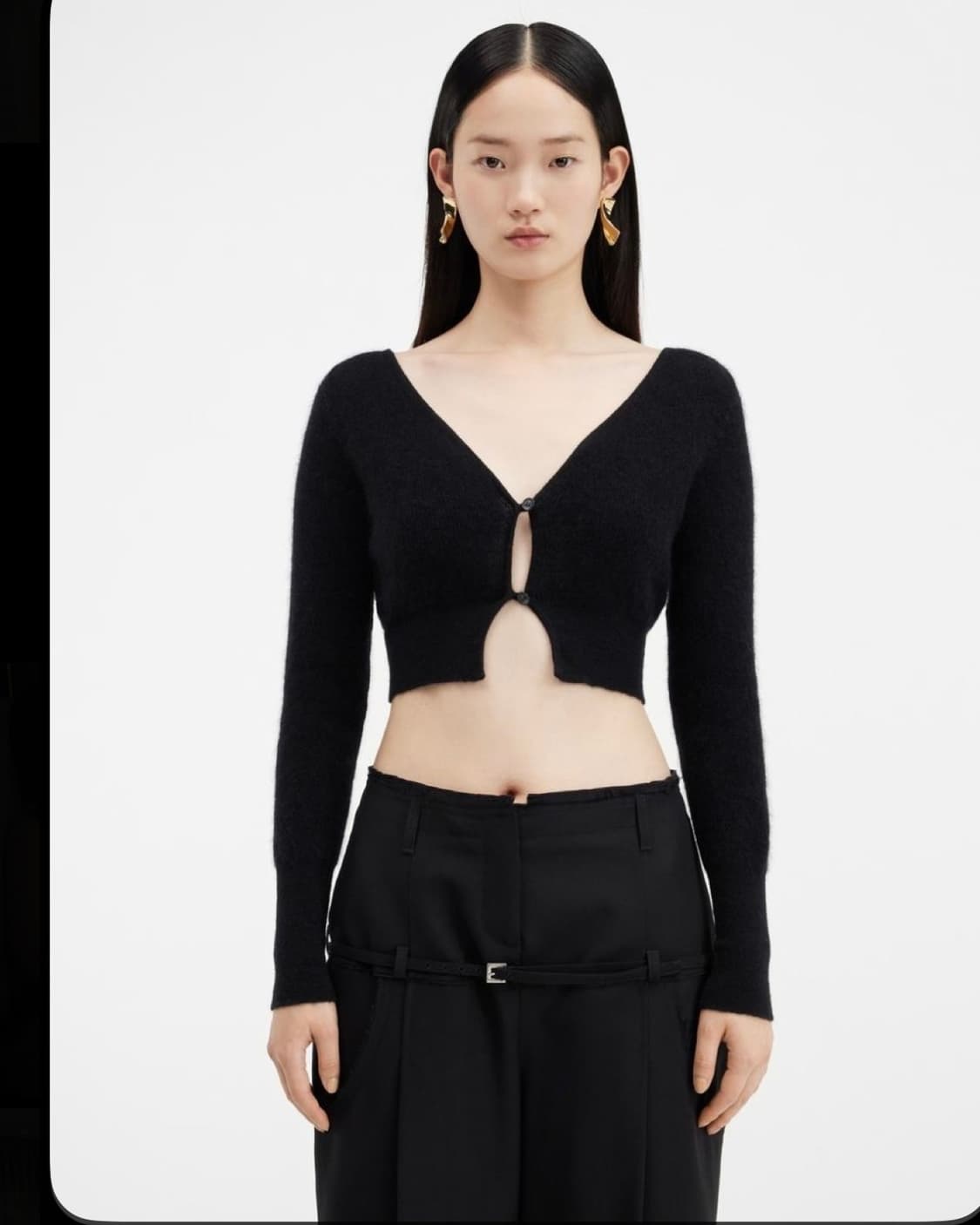 자크뮈스 알주 블랙 가디건 38 상품이미지1