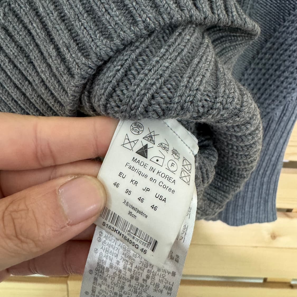 솔리드옴므 니트 상품이미지3