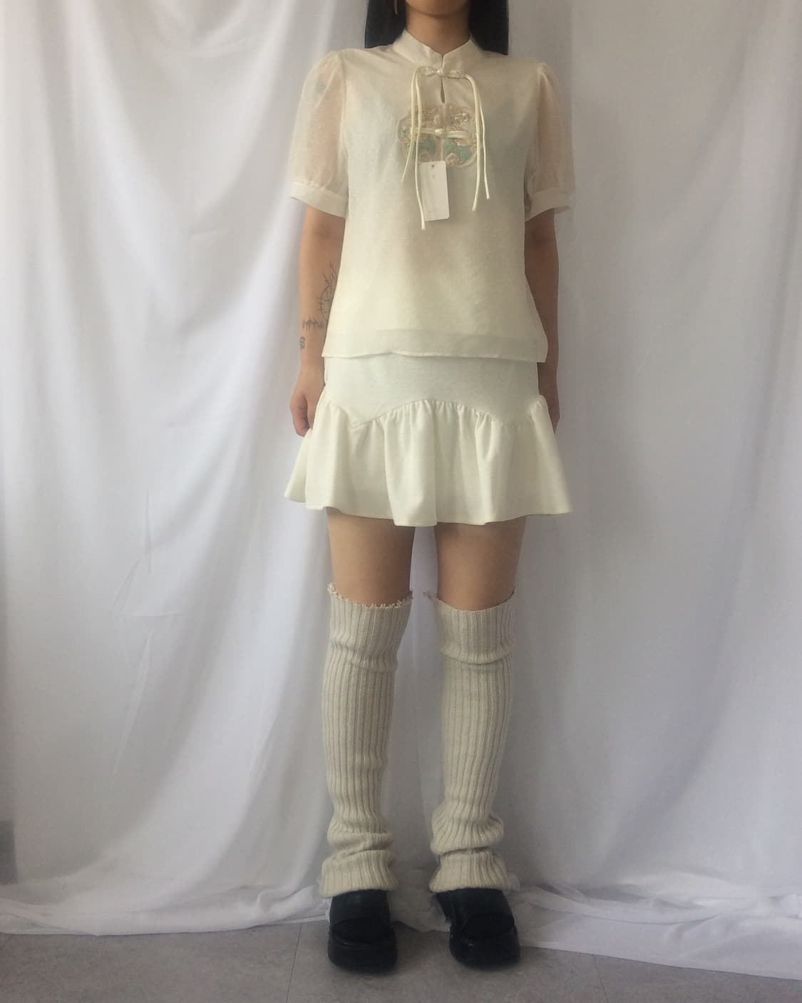 Flare mini skirt 상품이미지4