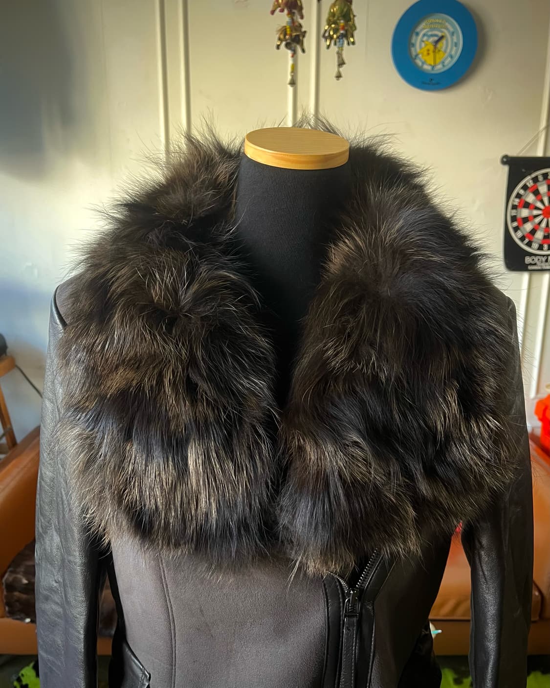 ARDENT MIZ Italian Fox & Lamb V-Kei Coat 상품이미지2