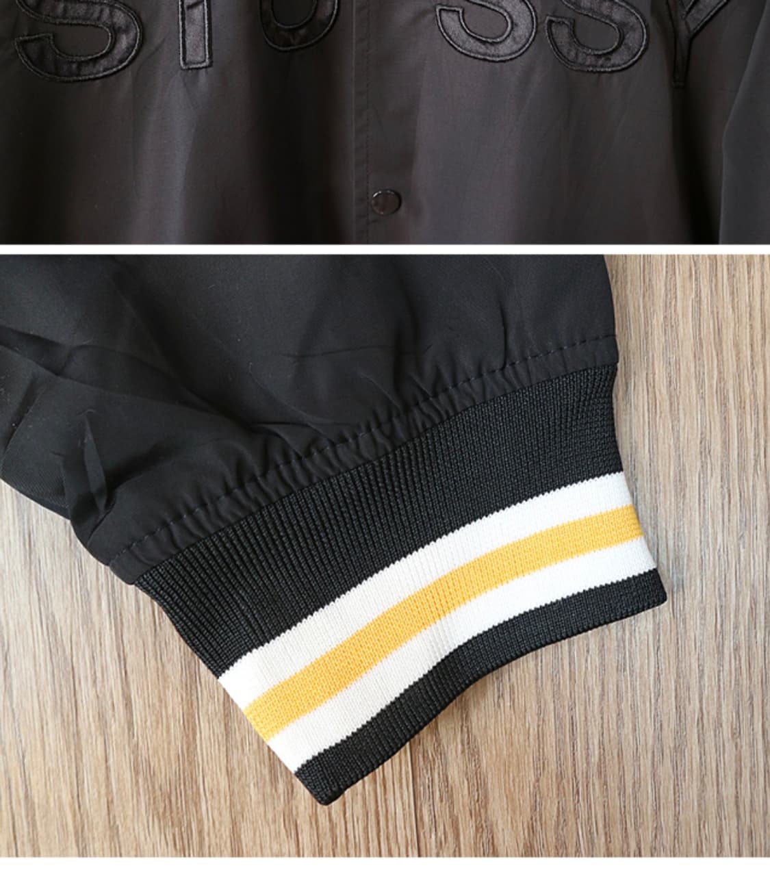 stussy 스투시  빅로고 바시티 자켓

최상 컨디션 상품이미지4