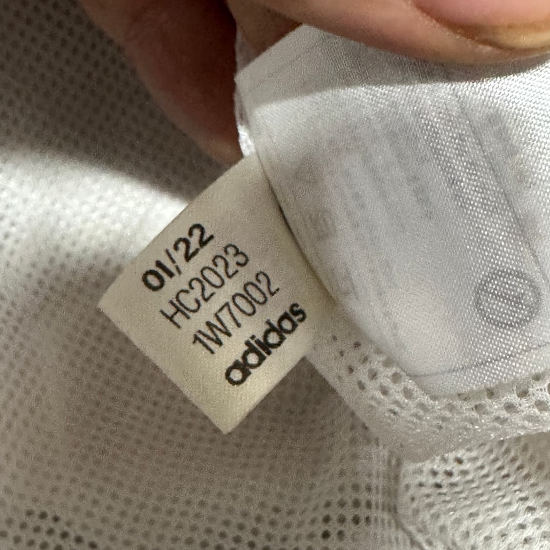 아디다스 우븐 빅로고 윈드브레이커 xs 상품이미지7