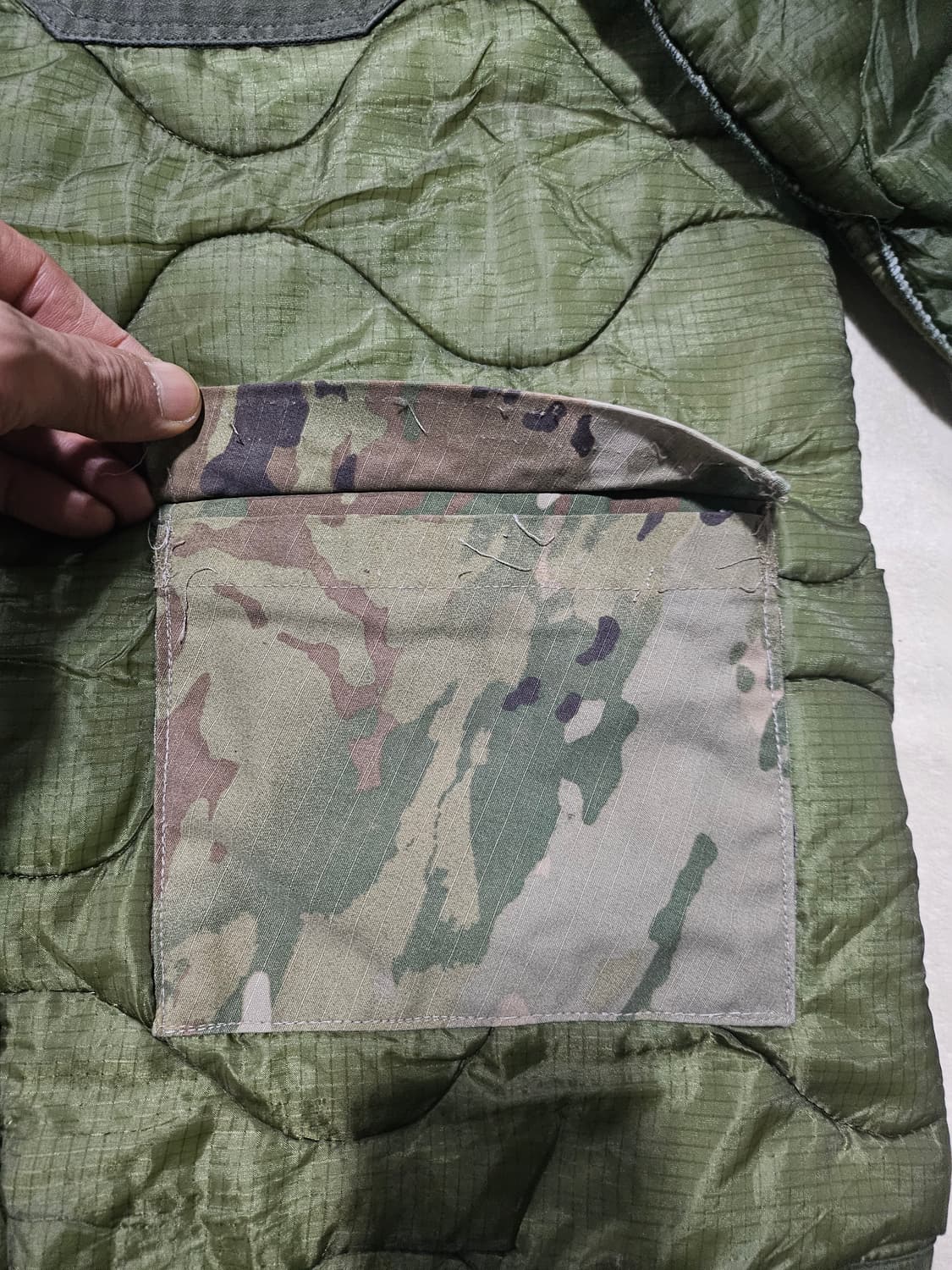 미군오리지날 m65내피 커스텀 상품이미지4