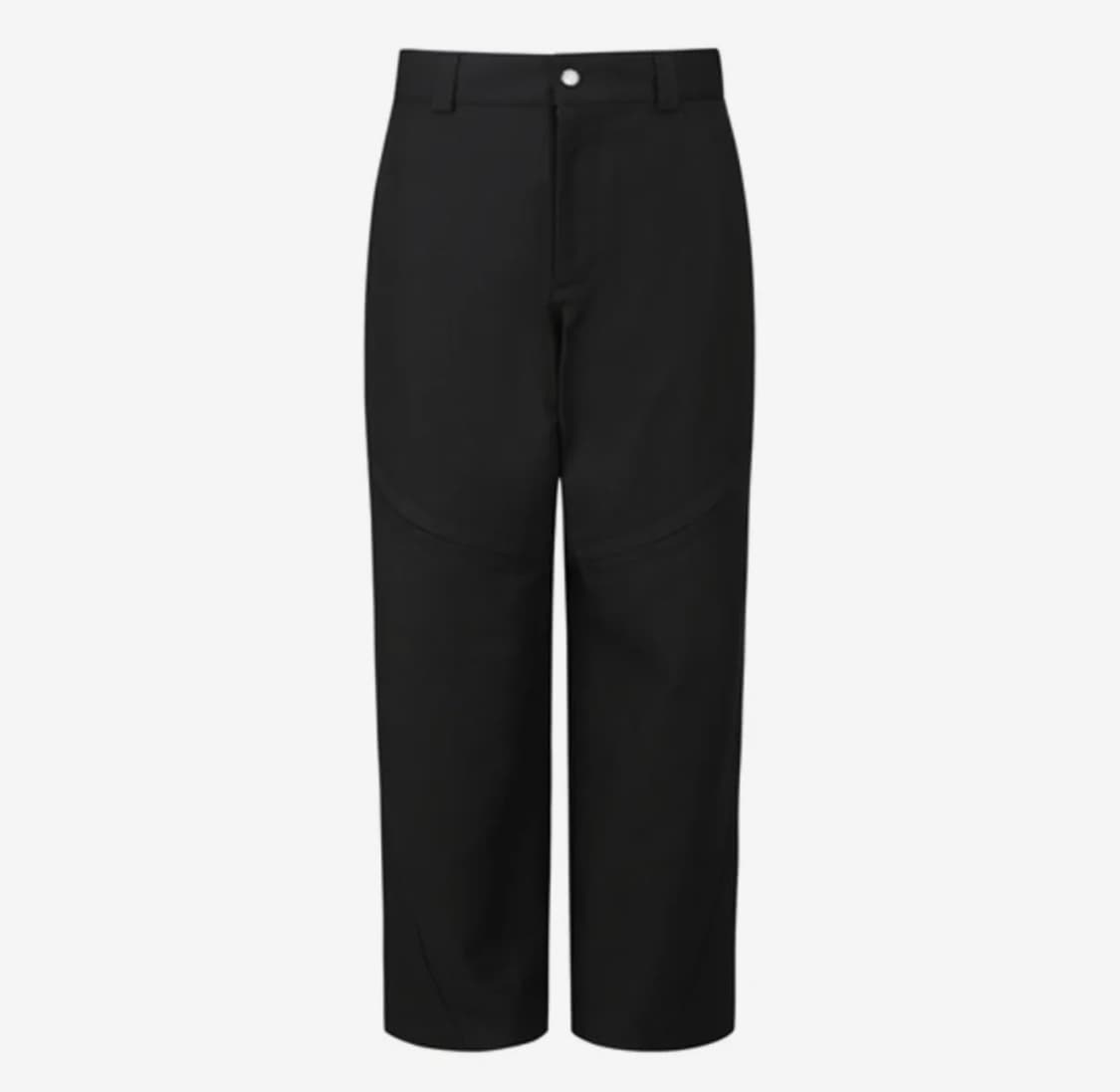 [L] 프리커 블랙 klopman 클롭만 슬릿 팬츠 블랙 새상품 상품이미지4