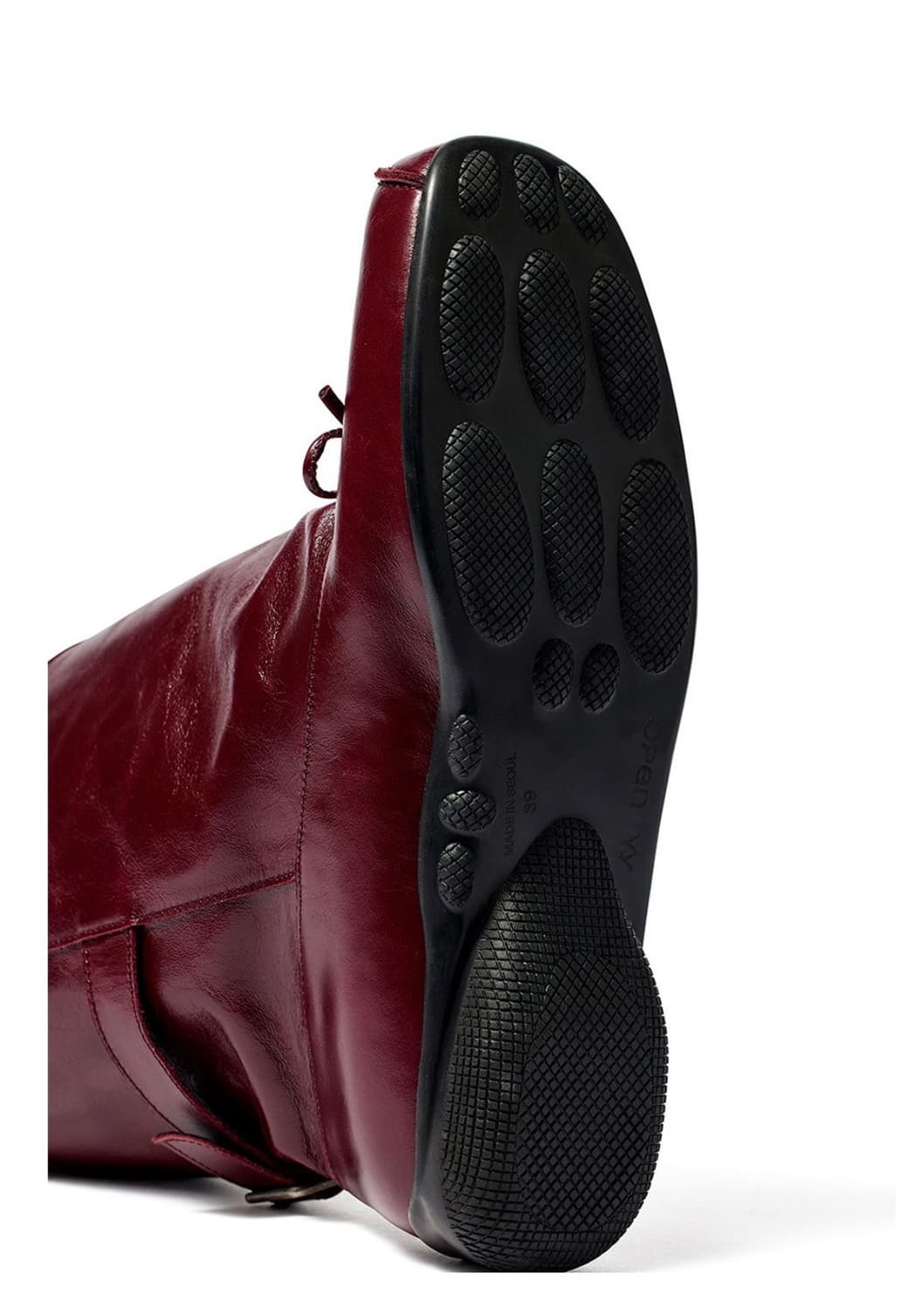 오픈와이와이 BALLET SLOUCHY SHORT BOOTS, BURGU 상품이미지6