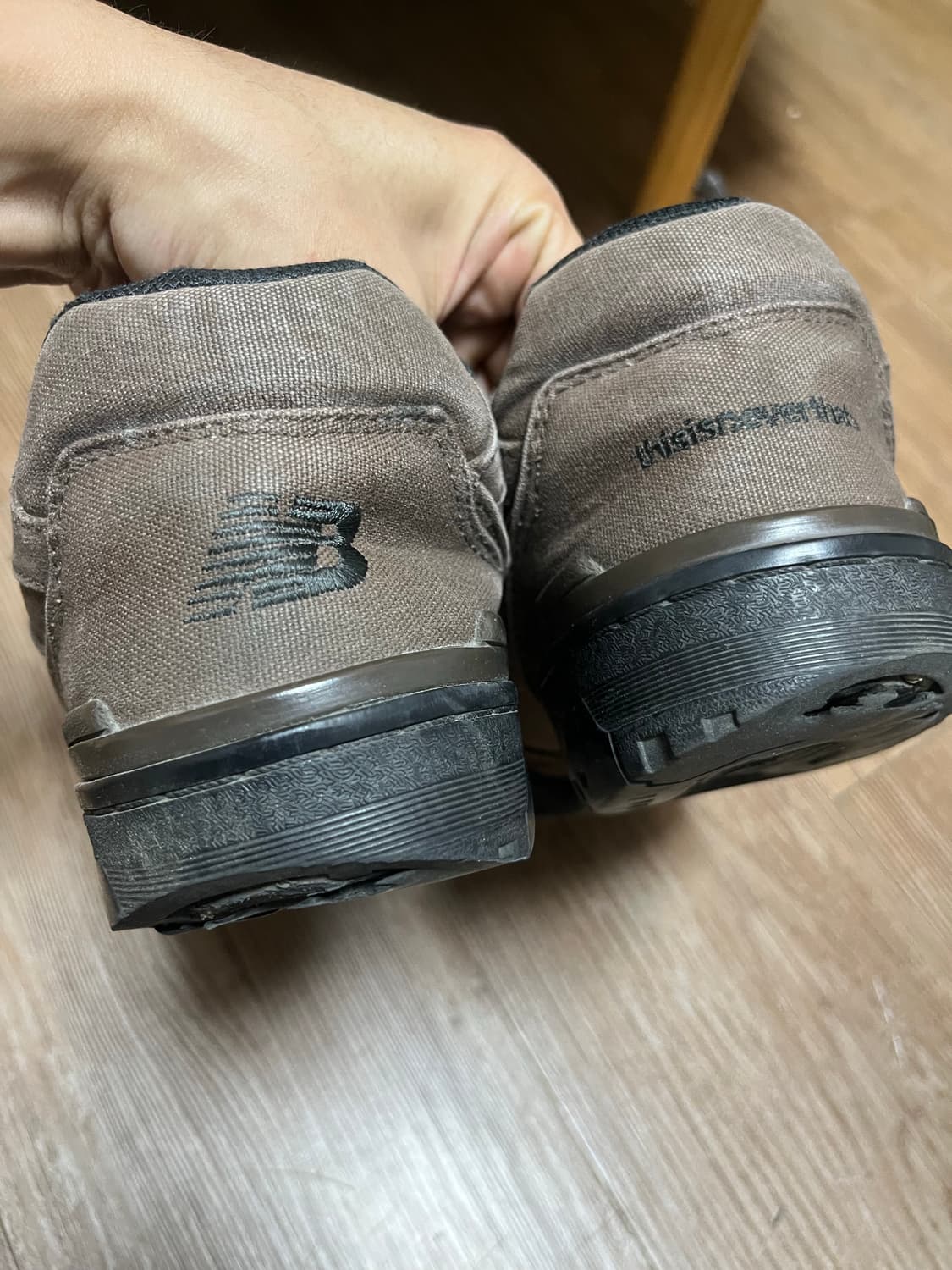 디네댓x뉴발란스 블랙브라운550 280 상품이미지4