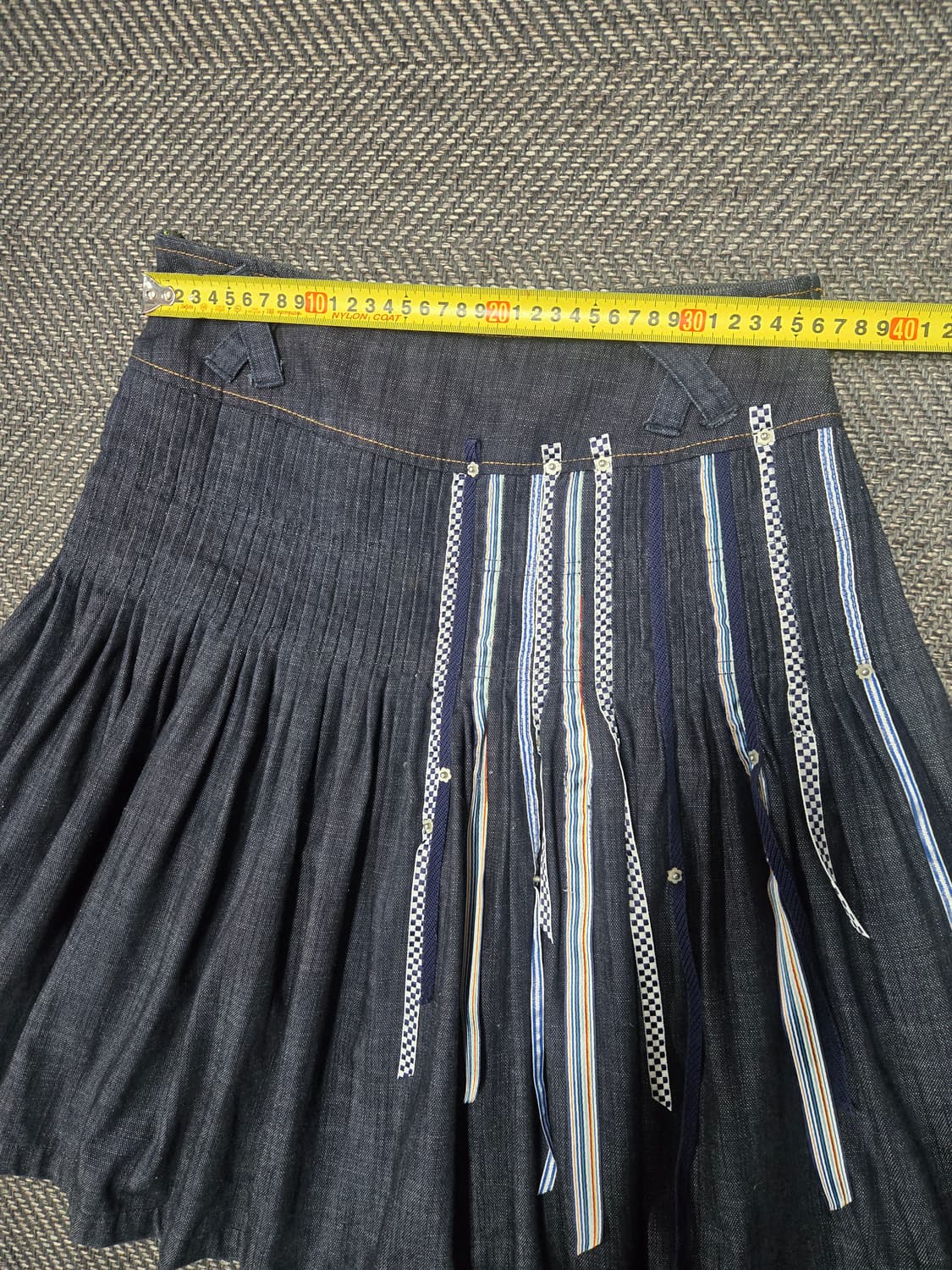 오일릴리 Oilily 플리츠 데님 스커트 상품이미지6