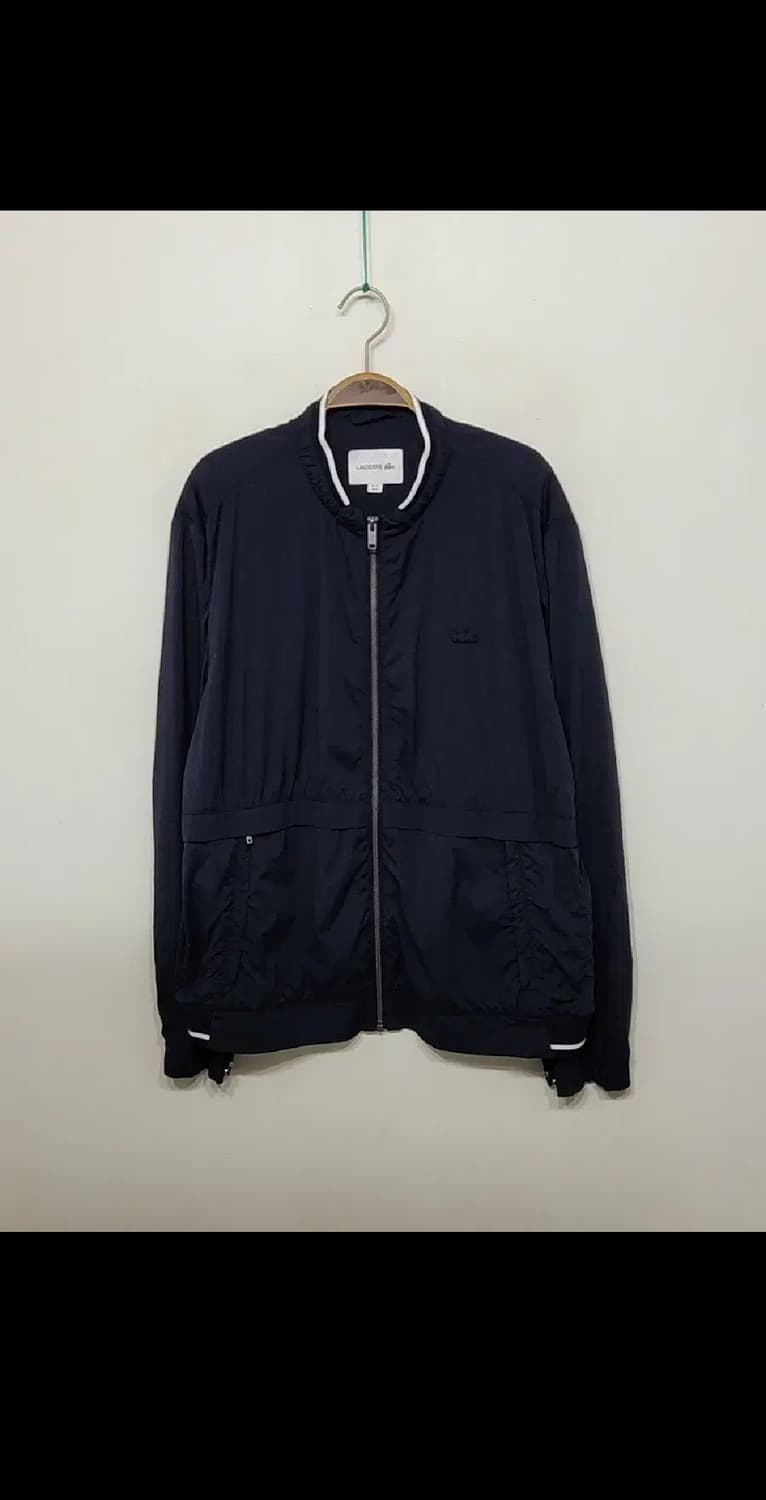 (L) 라코스테 바람막이 점퍼 네이비 윈드스토퍼 자켓 스판  상품이미지1