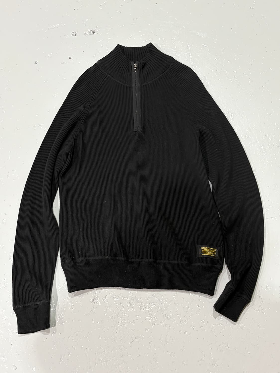 폴로 블랙 하프 집업 상품이미지1