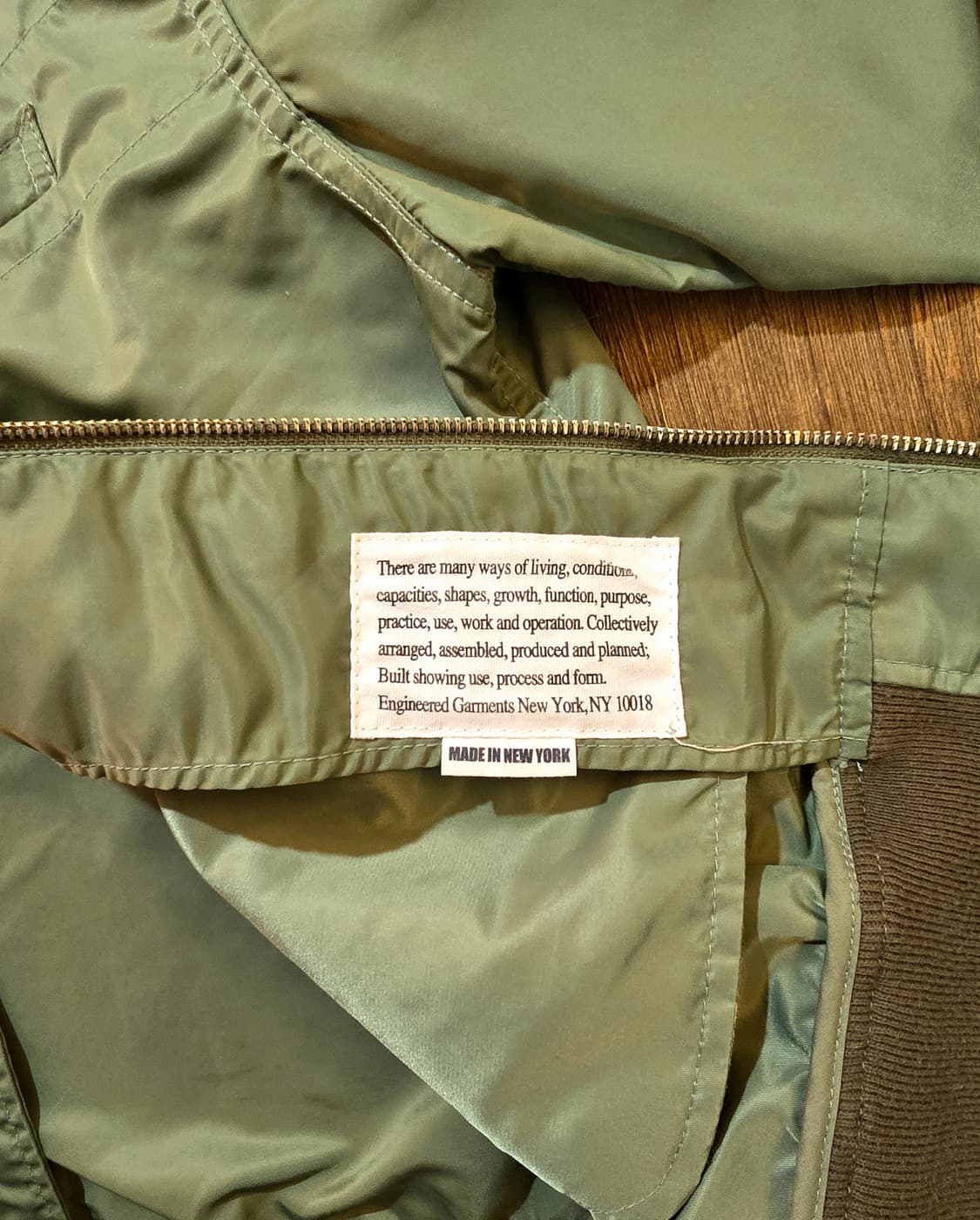 17ss 엔지니어드 가먼츠 에비에이터 자켓 (Aviator) 상품이미지4