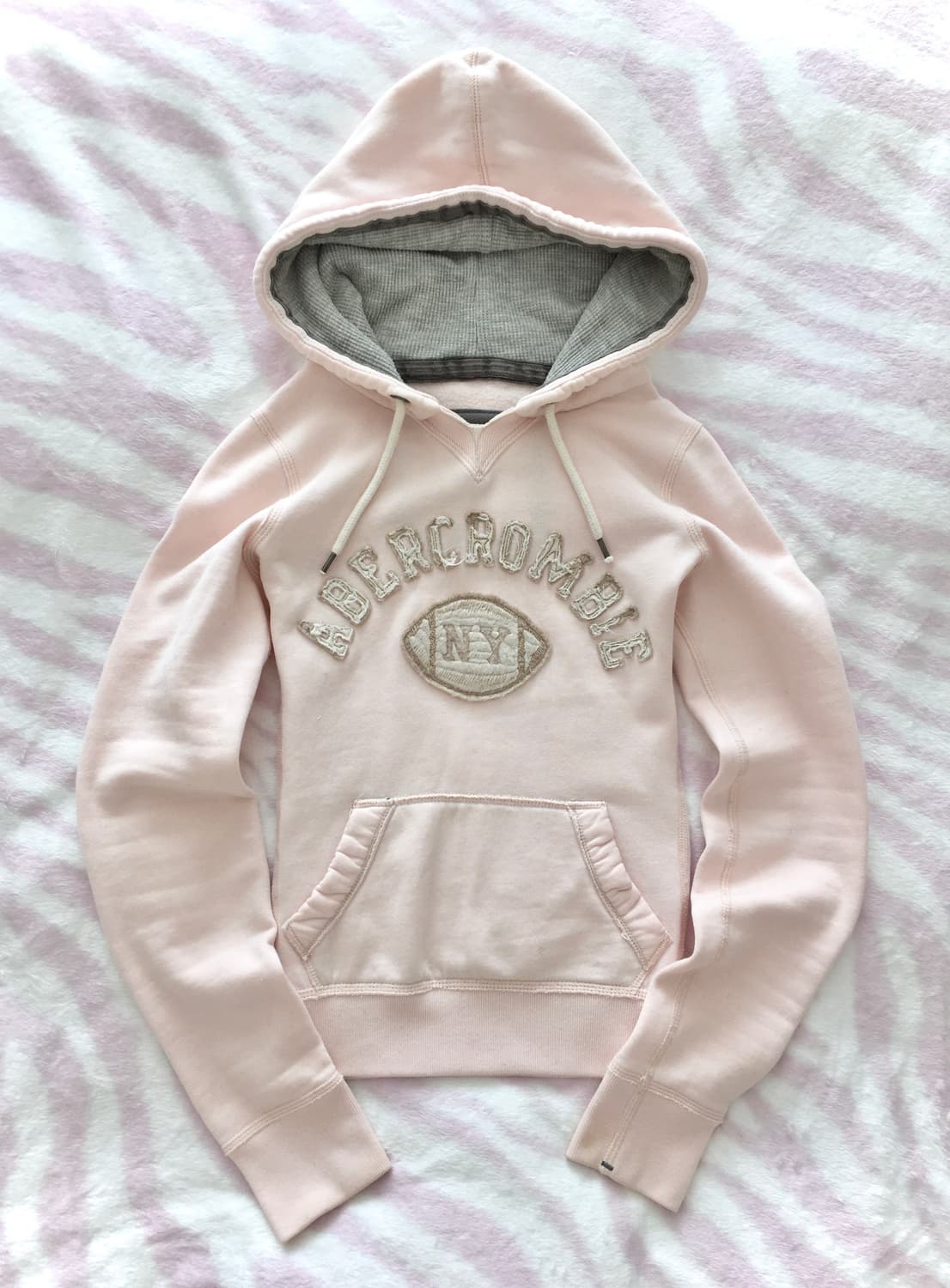 아베크롬비 연핑크 쿠키로고 후드티 핀터레스트 러힙 히메갸루 상품이미지1