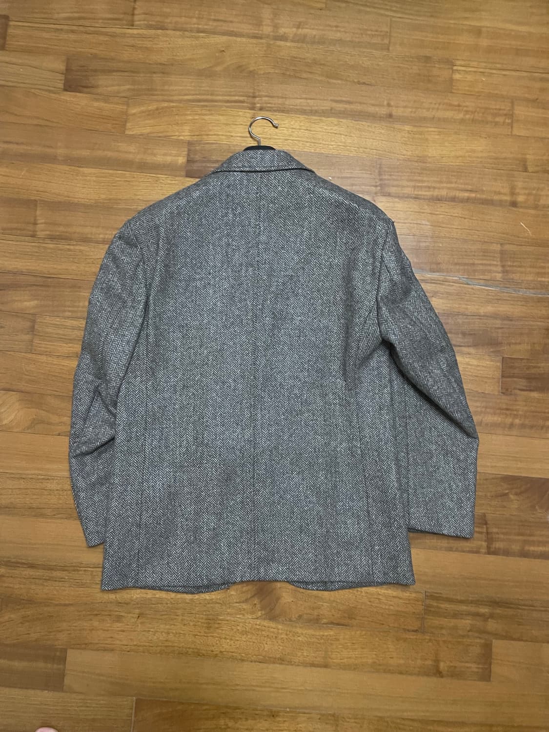 반츠 헤링본 트윌 울 블레이저 브라운(L 105size)새상품 상품이미지4