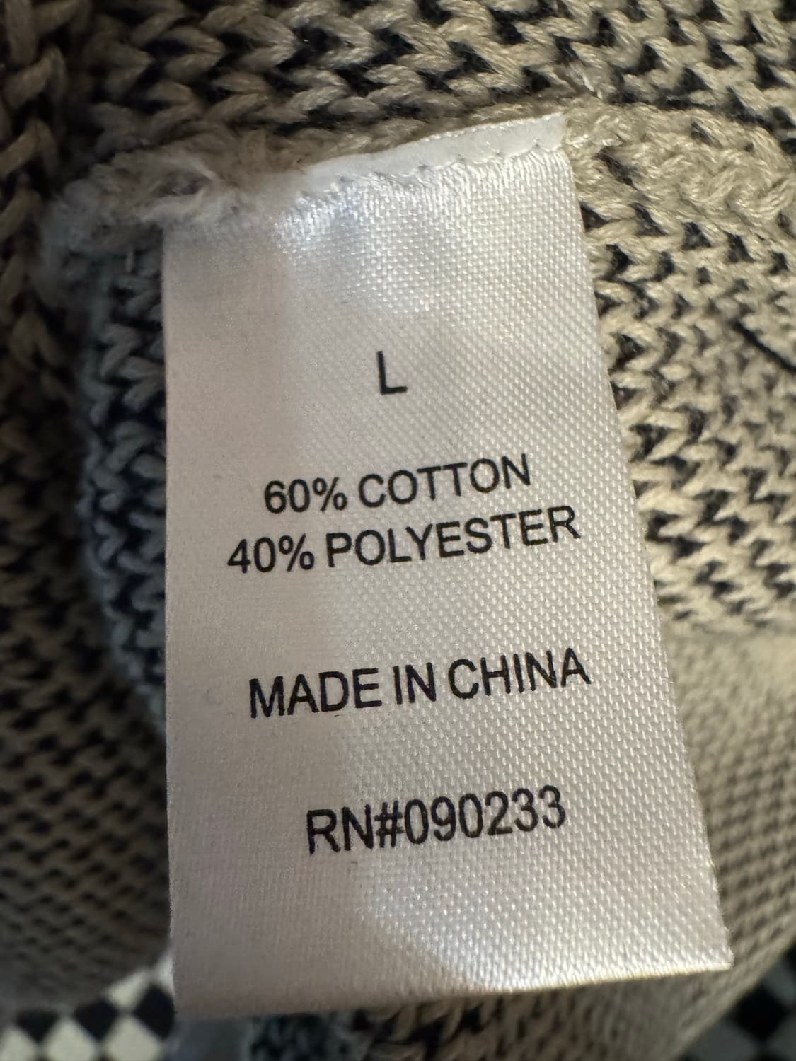 에센셜 피오갓 니트 후드 토프 타우페 L 택달린 새제품 상품이미지6