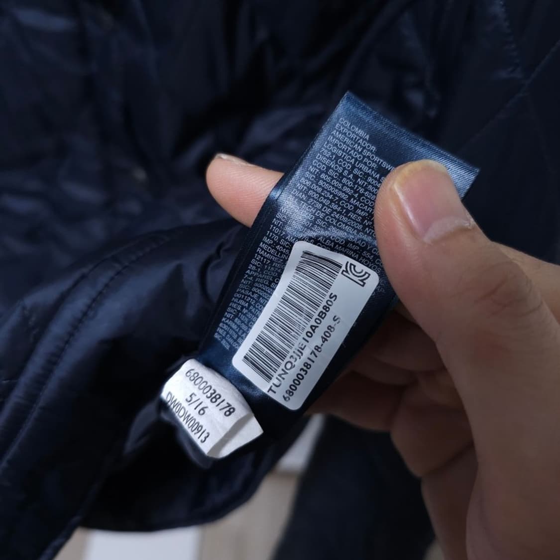 타미힐피거 퀄팅 자켓 S 상품이미지4