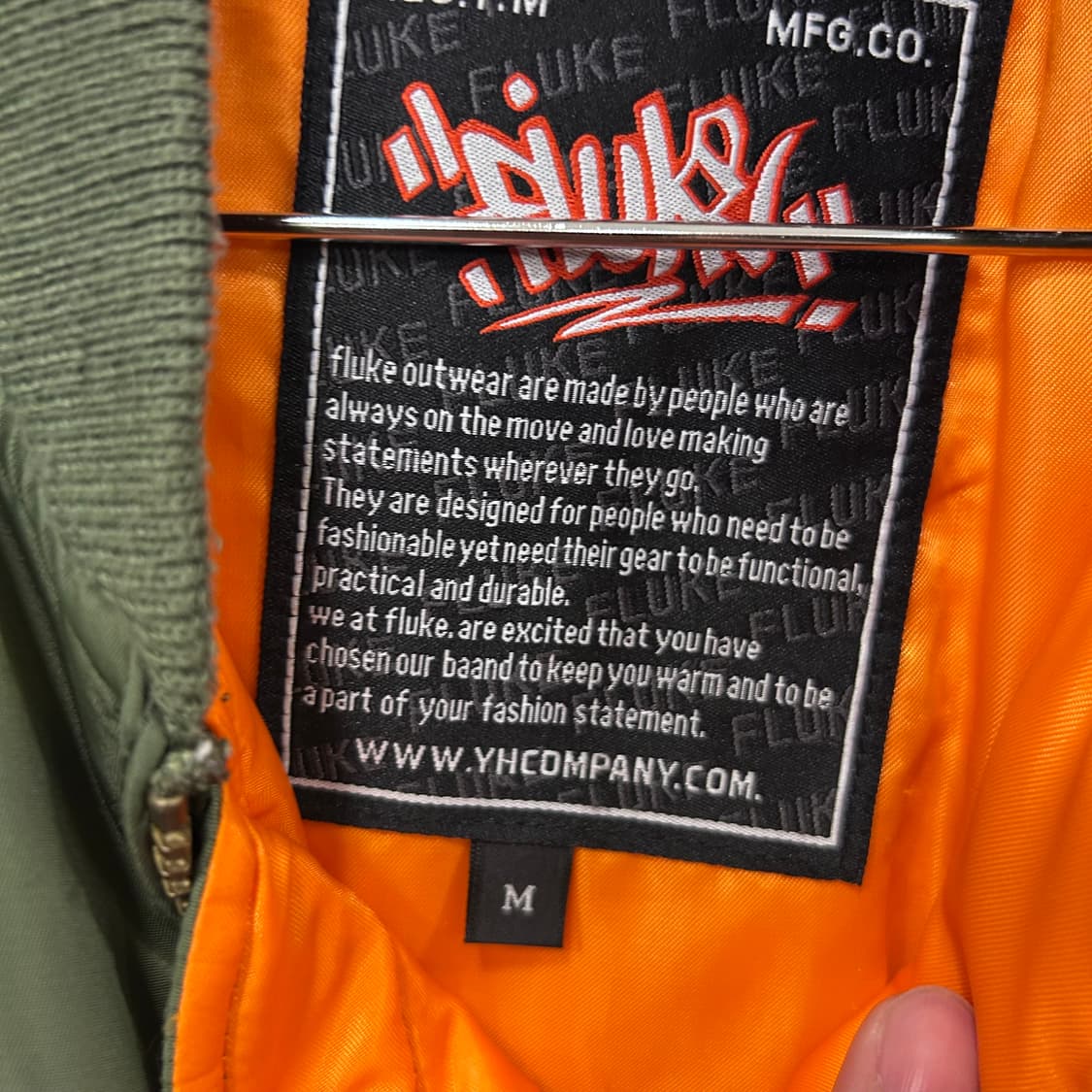 플루크 스페이스맨 와펜 ma-1 항공점퍼 상품이미지3