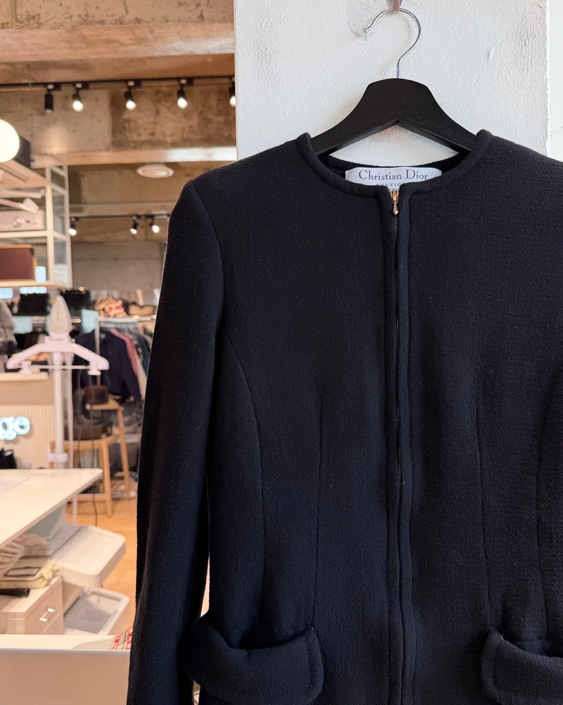 크리스찬 디올 부티크 블랙 울 자켓  상품이미지4