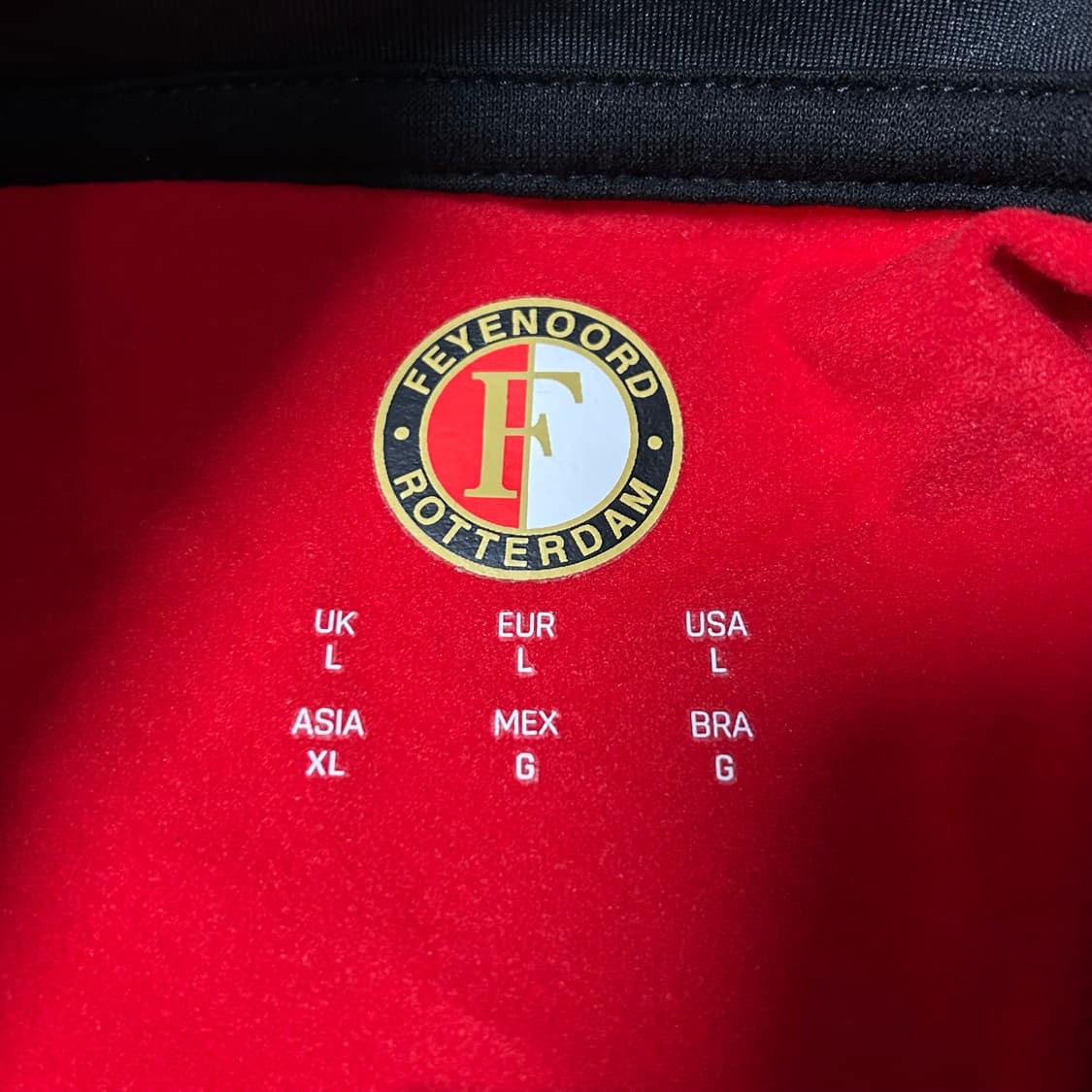 (새상품) 페예노르트 1/4 집업탑 상품이미지4