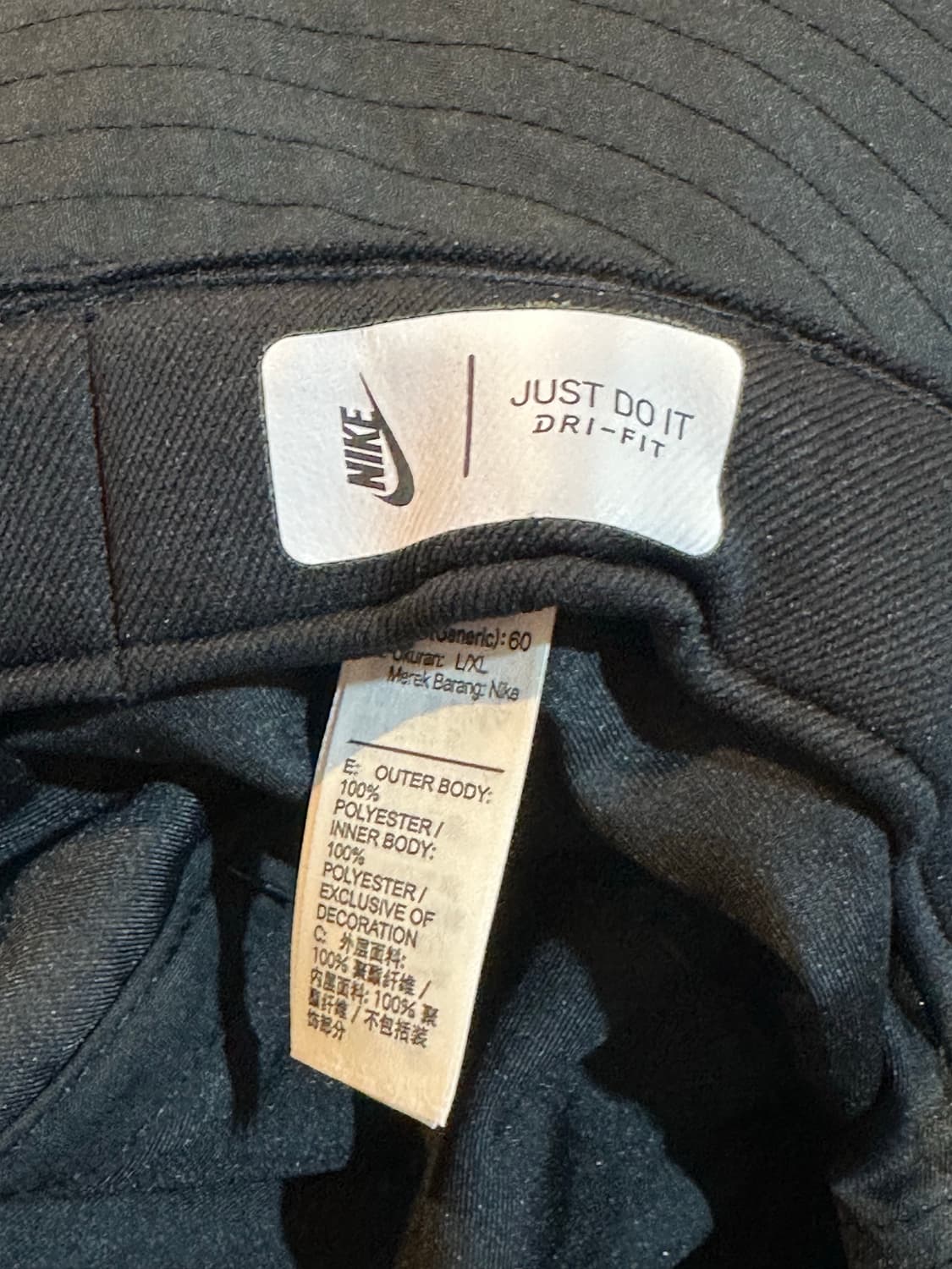 나이키 x 스켑타 NRG 버킷햇 블랙 새상품 상품이미지5