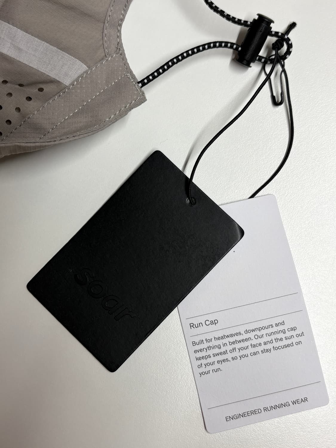 소어 러닝 런캡 그레이 상품이미지10