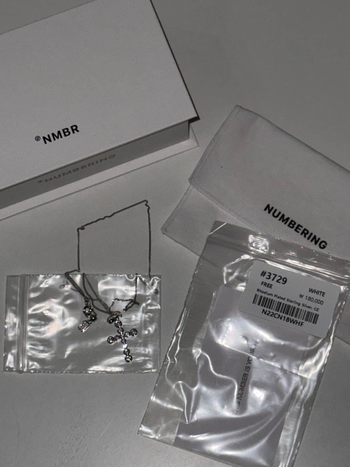 NUMBERING #3729 (silver) 상품이미지1