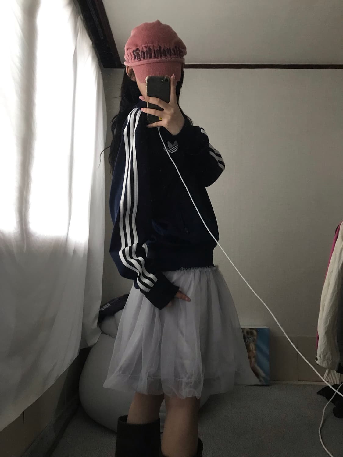 아디다스 네이비 구파이어버드 져지 상품이미지5