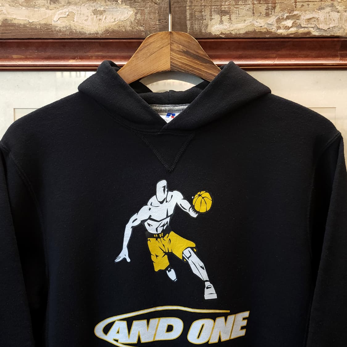 90s 러셀 후드 스웻셔츠 앤드원 미국 오리지널 빈티지 스웻셔츠 L 상품이미지4