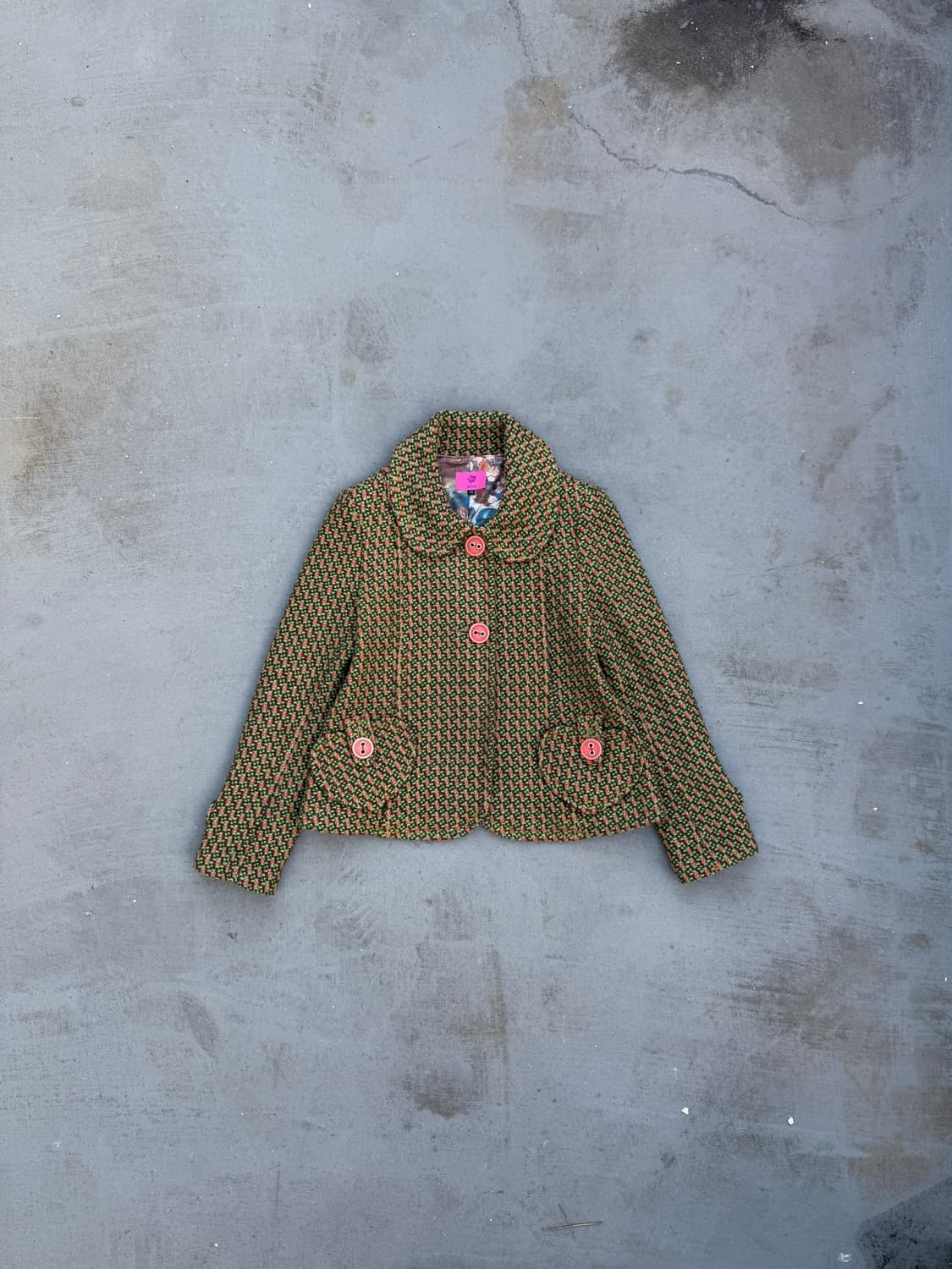 sellys 셀리 울 트위드 자켓 상품이미지1