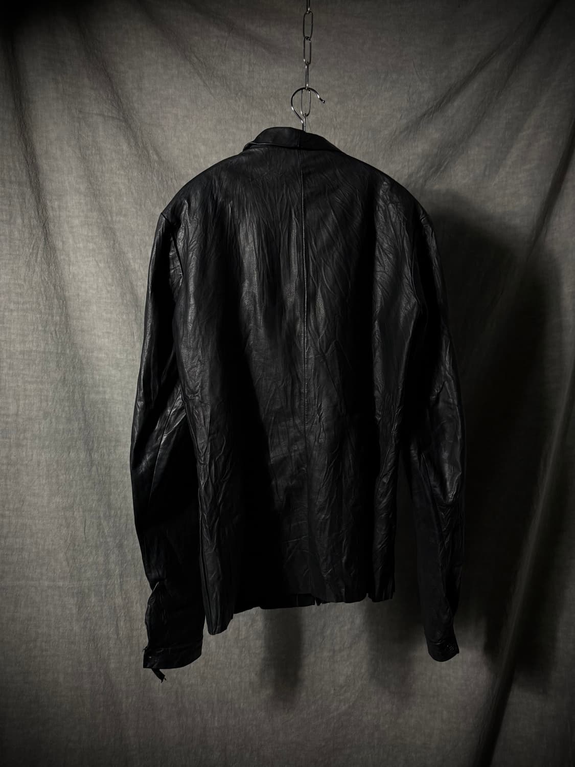 m.a+ 09SS Crinkled Lambskin Shirt Jacket 상품이미지9