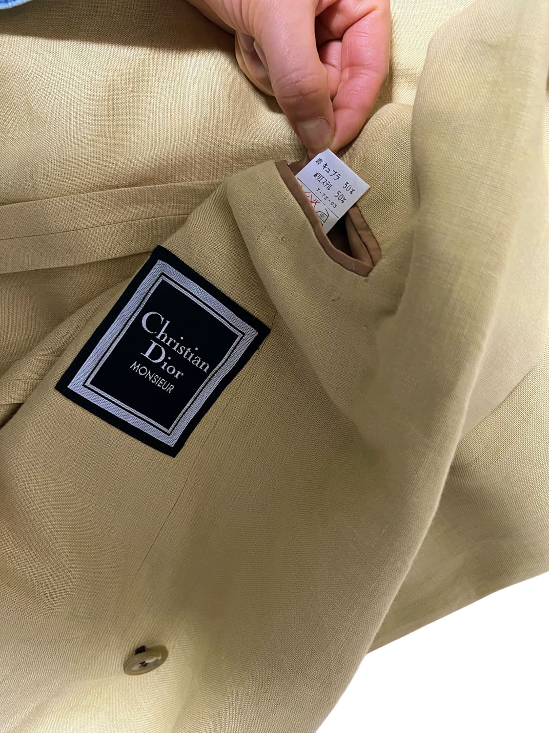 크리스찬 디올 린넨 블레이저(남녀공용) 상품이미지2