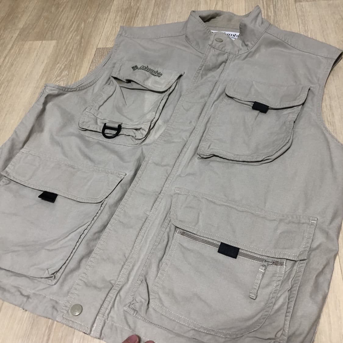 (100) 컬럼비아 COLUMBIA 캔버스 아웃도어 피싱 베스트 조끼 상품이미지8