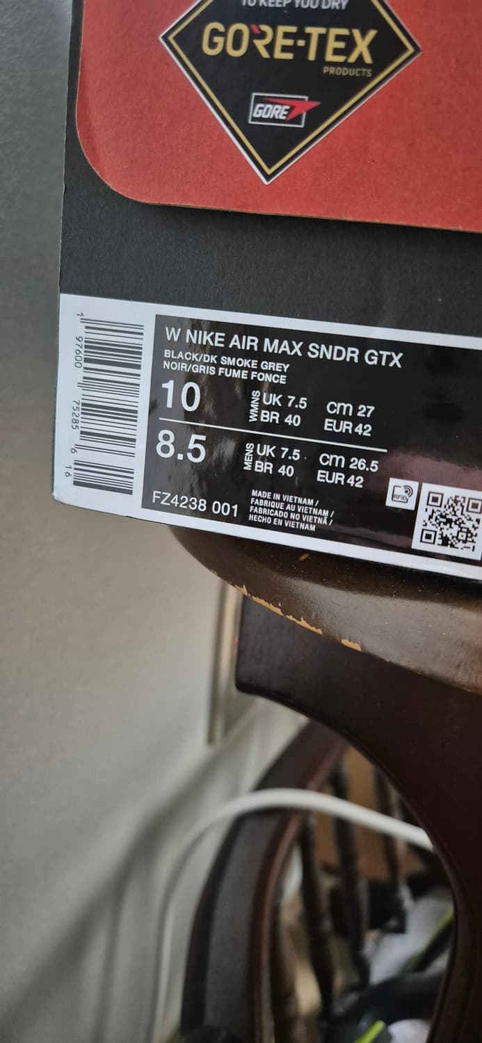 나이키 에어맥스 고어텍스 SNDR GTX 새상품 상품이미지3