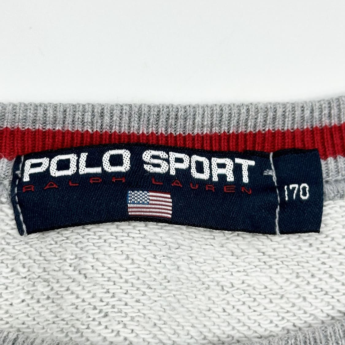 폴로 스포츠 재팬 크루넥 그레이 맨투맨 (M) 상품이미지5