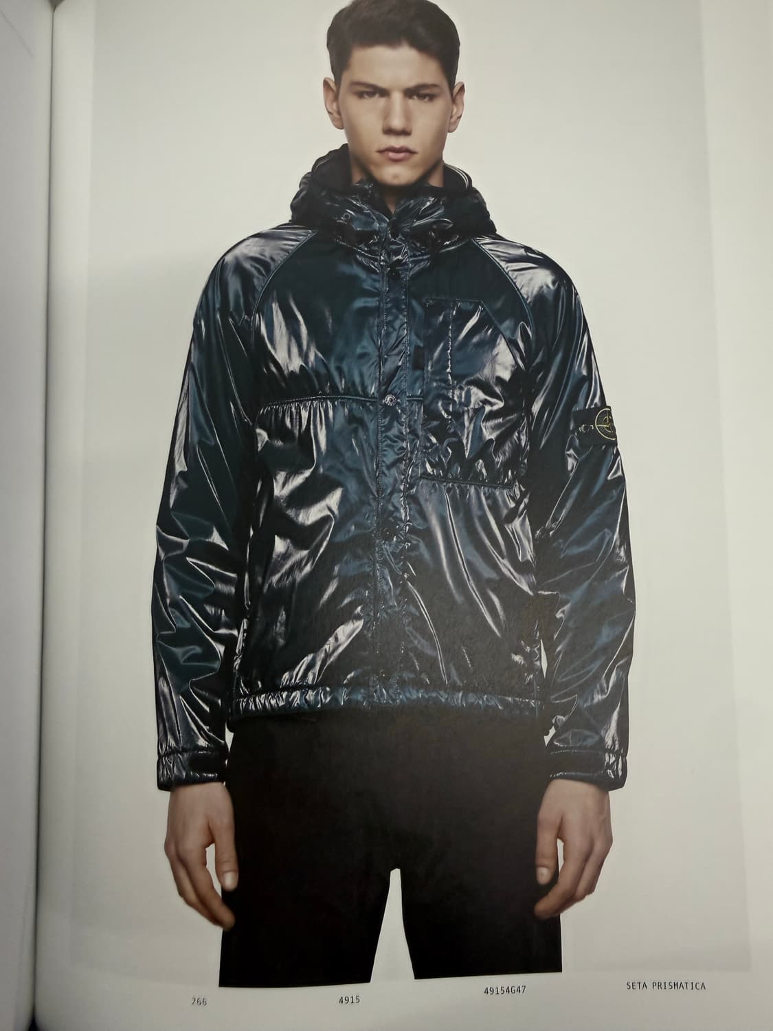 스톤아일랜드 08 prismatica silk jacket green 상품이미지1