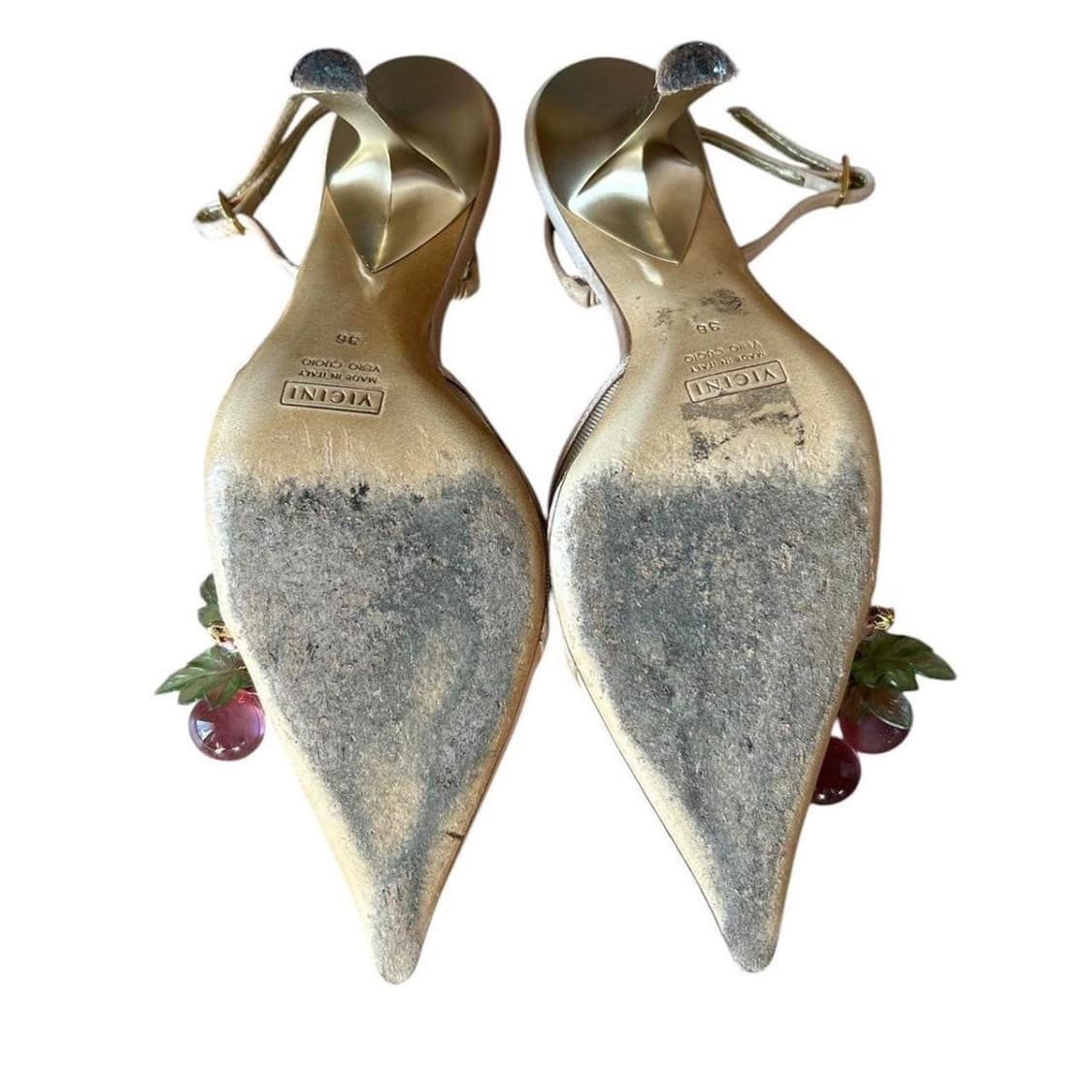 giuseppe zanotti 그레이프 슬링백 키튼 힐 230-235 상품이미지2