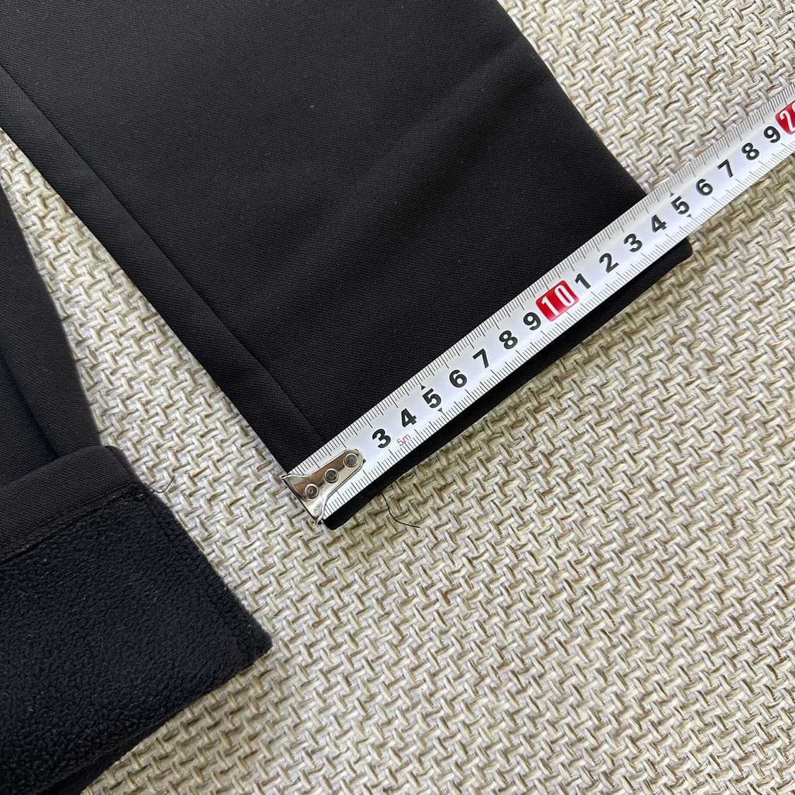 S 푸마 블랙 트레이닝 기모 팬츠 0331D 상품이미지7