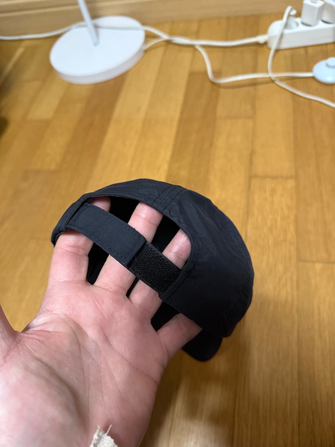 OS 노스페이스 빈티지 나일론 볼캡 블랙 상품이미지4