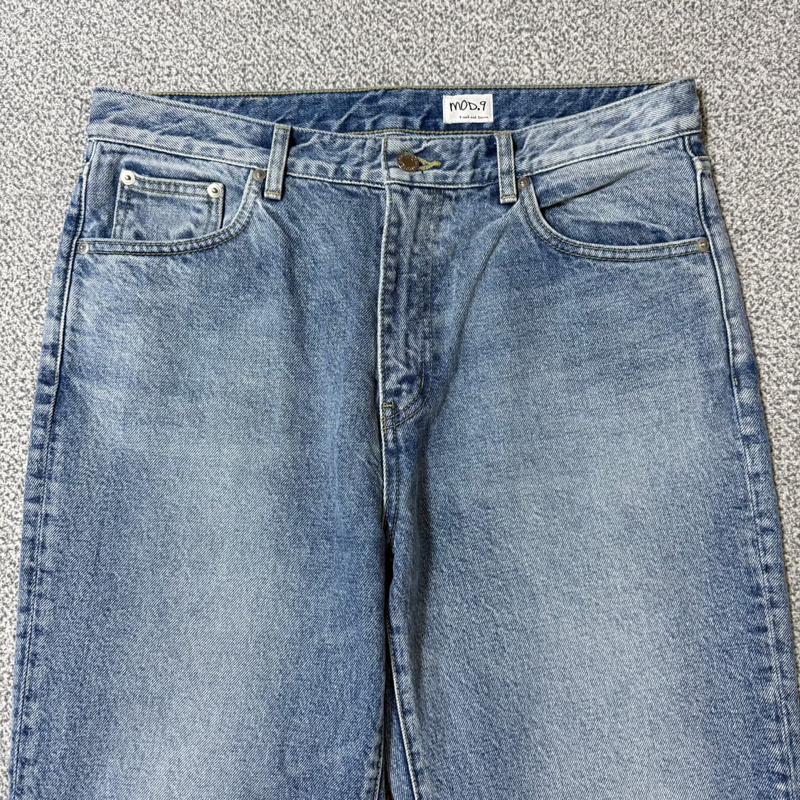 모드나인 연청 데님 33 상품이미지3