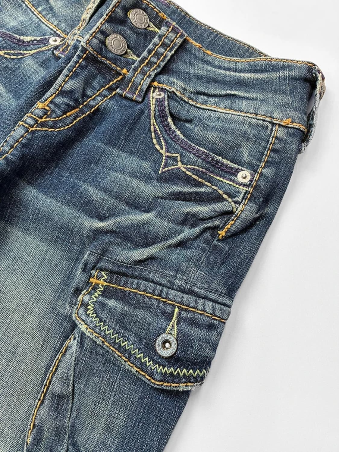 NUVE 00's Y2K  페어리 부츠컷 데님 팬츠 PN5574    상품이미지4