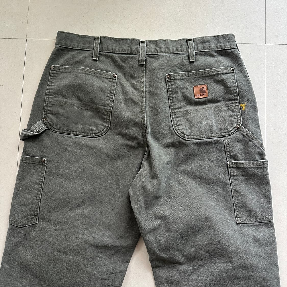 칼하트 B136 MOS 오리지널 덩가리 더블니 팬츠 (36x30) 상품이미지6