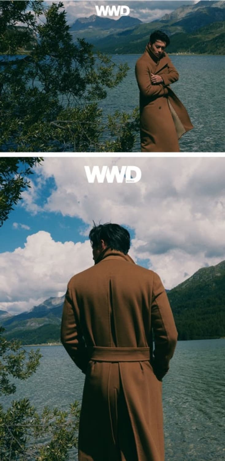 (강추👍)사르토리아 반니 비스포크 카멜 코트 상품이미지1